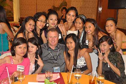 Mingle with young and beautiful Filipino women.